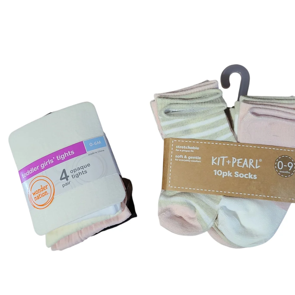 Baby Girl Socks And Tight Bundle